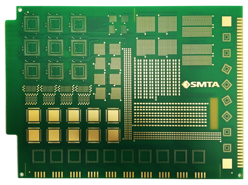 SMTA Solder Paste Test Vehicle for Miniaturized Surface Mount Technology